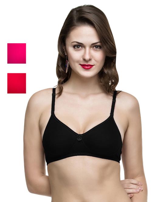 set of 3 detachable strap t-shirt bra - 17471945 - Very Small Image - 1