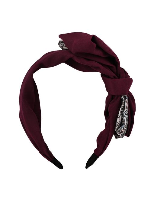 red plastic hairband - 17472197 - Very Small Image - 1