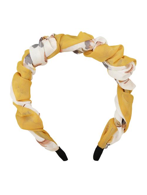 yellow plastic hair band - 17472214 - Very Small Image - 1