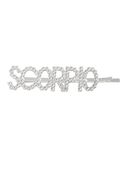 silver metal hair clip pin - 17472264 - Very Small Image - 1