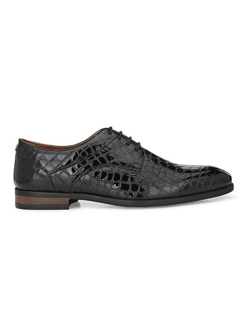 black patent leather laceup oxfords - 17472461 - Very Small Image - 1