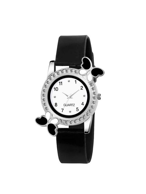 k-2 blue diamond studded attractive butterfly stylish women watch - 17474133 - Very Small Image - 1