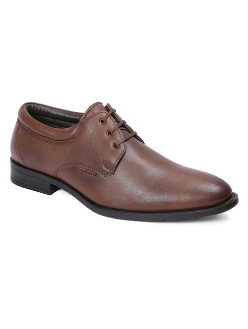 tan leather lace up shoes - 17475587 - Very Small Image - 1