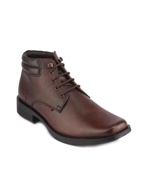 brown leather lace up shoes - 17475743 - Very Small Image - 1