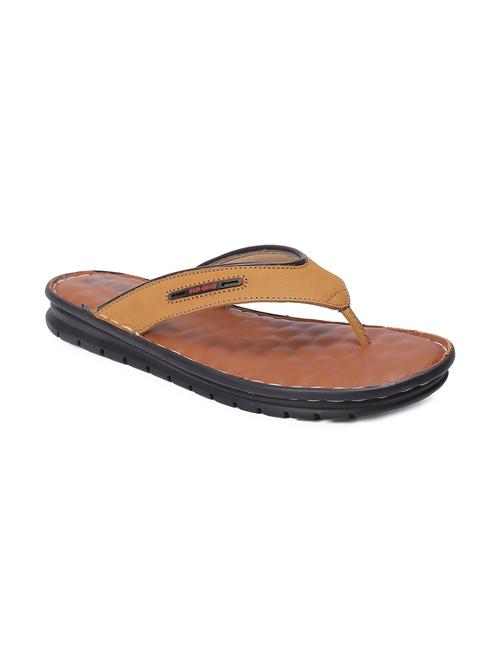 red leather slip on slippers - 17475753 - Very Small Image - 1