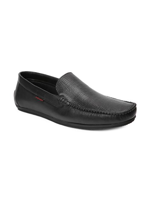 black leather slip on loafers - 17475798 - Very Small Image - 1