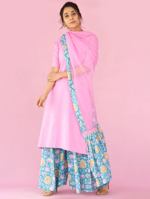 floral print suit set - 17476046 - Very Small Image - 1