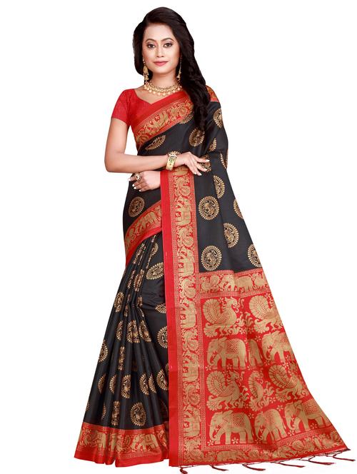 conversational mysore silk saree - 17476323 - Very Small Image - 1