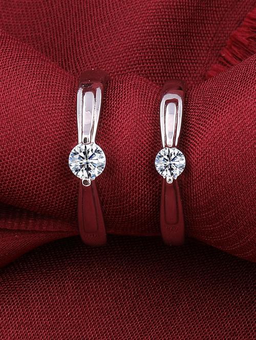silver crystal combo ring - 17476415 - Very Small Image - 1