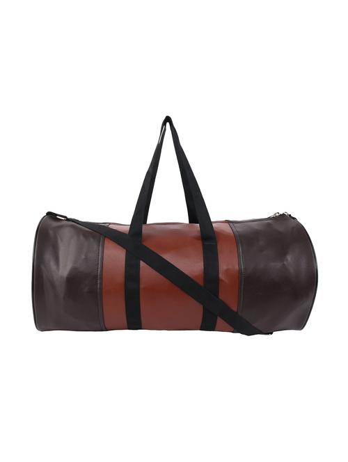 multi colored leatherette (pu) dufflebag - 17476621 - Very Small Image - 1