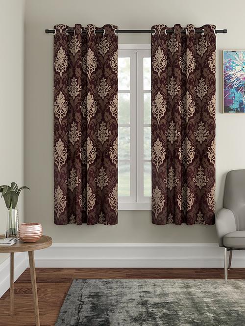 window pack of 2 polyester curtain - 17477816 - Very Small Image - 1