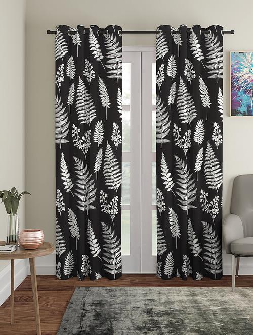 long door pack of 2 polyester curtain - 17477838 - Very Small Image - 1