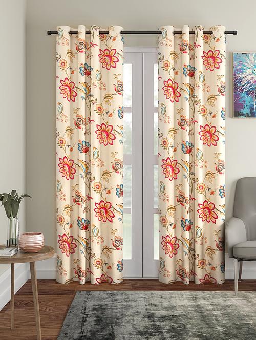 long door pack of 2 polyester curtain - 17477843 - Very Small Image - 1