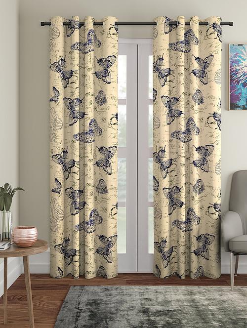 long door pack of 2 polyester curtain - 17477894 - Very Small Image - 1