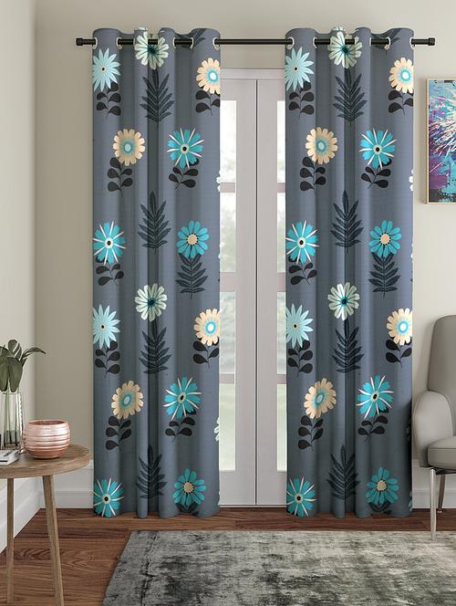long door pack of 2 polyester curtain - 17477906 - Very Small Image - 1