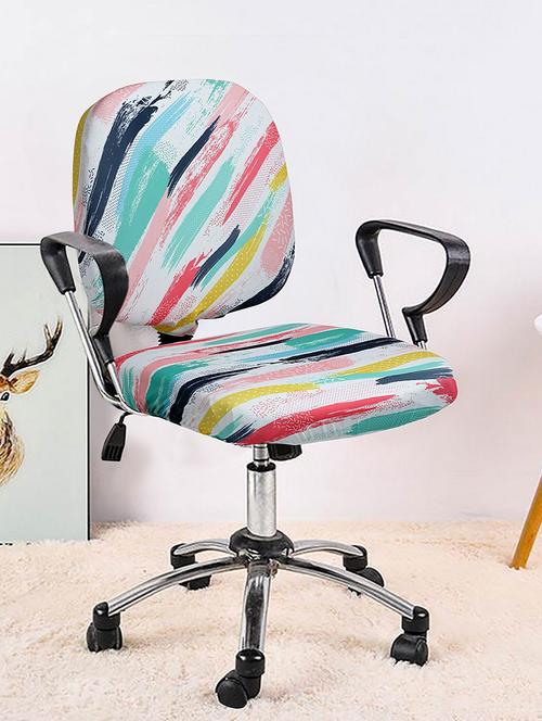 cortina 1 pieces office chair cover slipcover - 17478190 - Very Small Image - 1