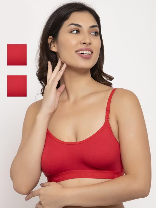 set of 3 solid sports bra - 17478329 - Very Small Image - 1