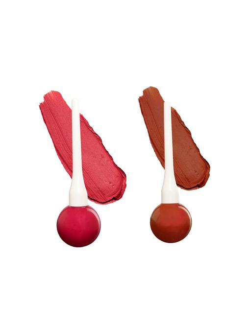 blue heaven pack of 2 candy matte lip colors (flirty fhucia & chocolate love)) - 17478685 - Very Small Image - 1