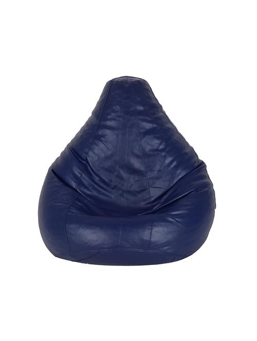 shira 24 teardrop bean bag cover only (pack of- 1 pcs) navy_blue large - 17478785 - Very Small Image - 1