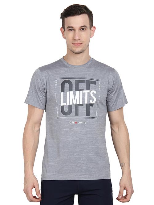 grey printed t-shirt - 17478967 - Very Small Image - 1