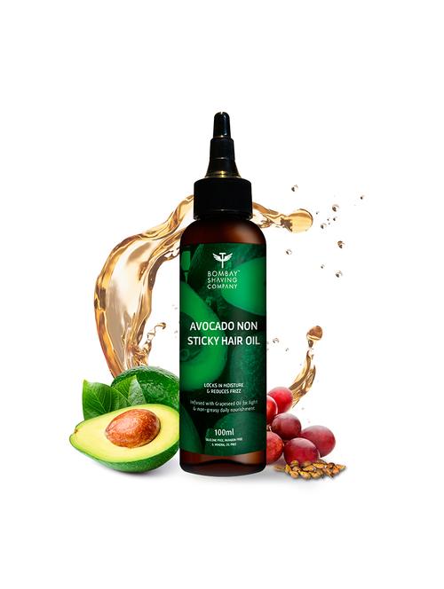 avocado and grapeseed non-sticky moisturising hair oil -(100 ) - 17479148 - Very Small Image - 1