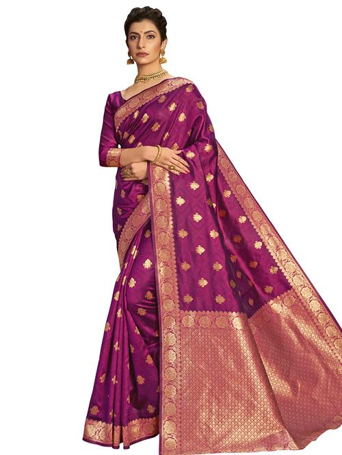 self design paithani saree - 17479277 - Very Small Image - 1