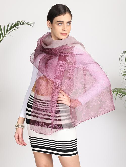 red cotton dupatta - 17479811 - Very Small Image - 1