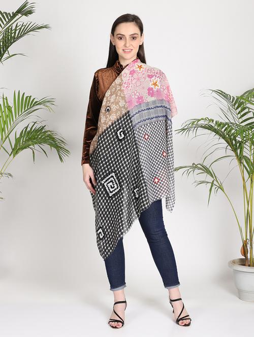 multi colored cotton dupatta - 17479816 - Very Small Image - 1