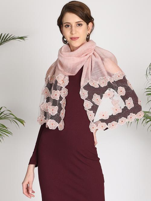 red cotton dupatta - 17479899 - Very Small Image - 1