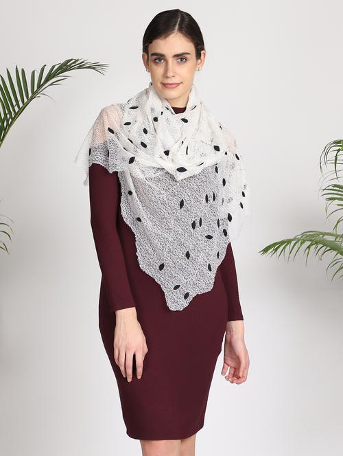 silver cotton dupatta - 17479915 - Very Small Image - 1