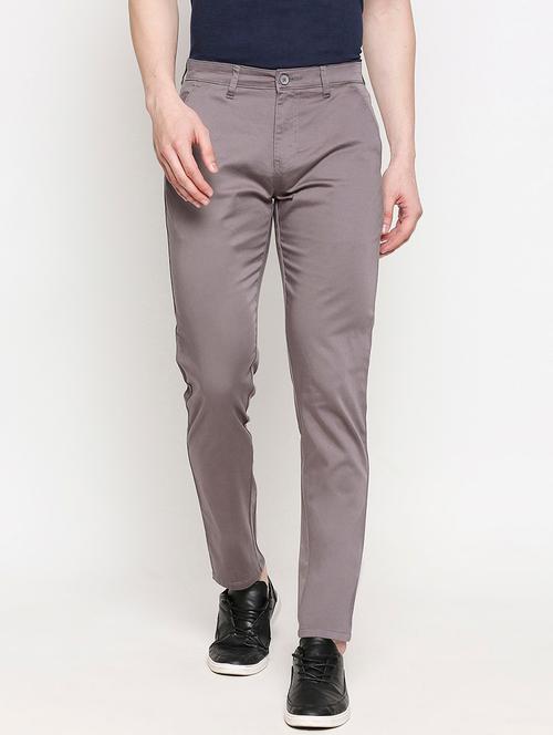 grey solid chinos - 17480513 - Very Small Image - 1