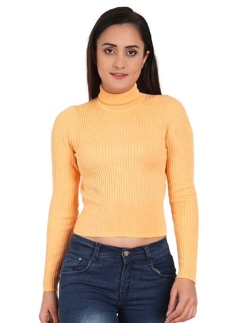 turtle neck ribbed pullover - 17483122 - Very Small Image - 1