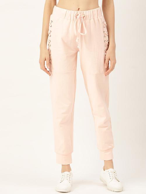 drawstring waist solid jogger - 17483255 - Very Small Image - 1