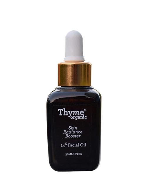 thyme organic skin radiance booster facial oil - power of 13 oils and vitamin e - 17483887 - Very Small Image - 1