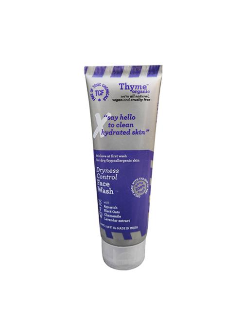 thyme organic charcoal matcha face wash - 100 ml | pollution free detoxed skin - 17483889 - Very Small Image - 1