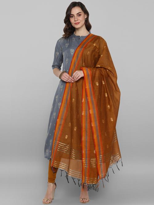 floral kurta dupatta set - 17483904 - Very Small Image - 1