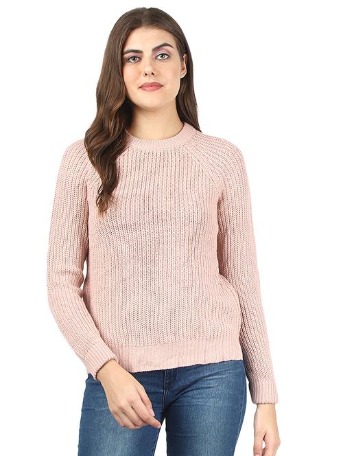 round neck knitted pullover - 17484560 - Very Small Image - 1