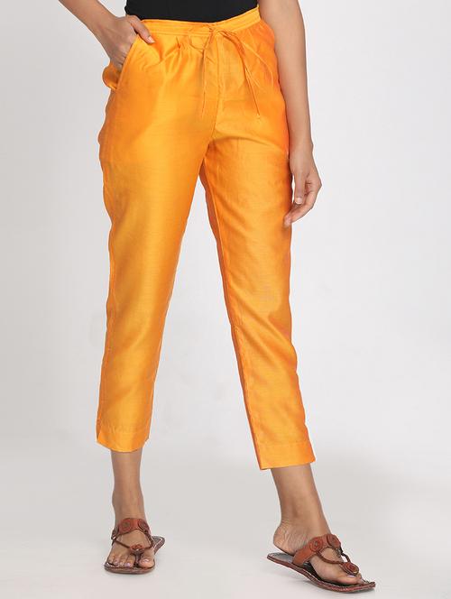 solid cropped pants - 17484630 - Very Small Image - 1
