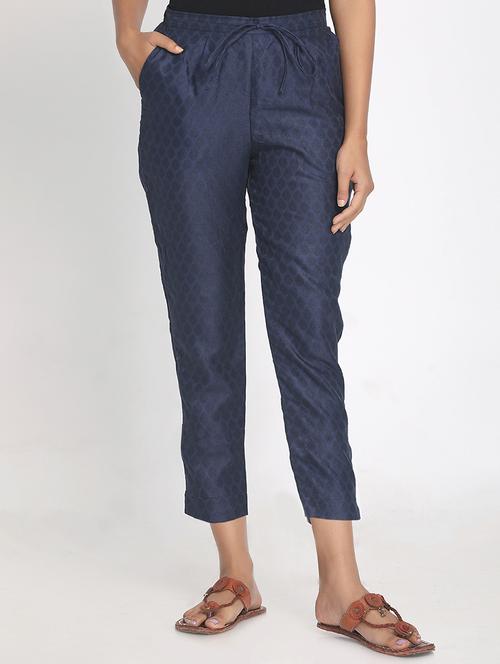 solid cropped pants - 17484632 - Very Small Image - 1