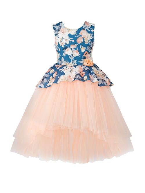 gold net frock - 17485063 - Very Small Image - 1