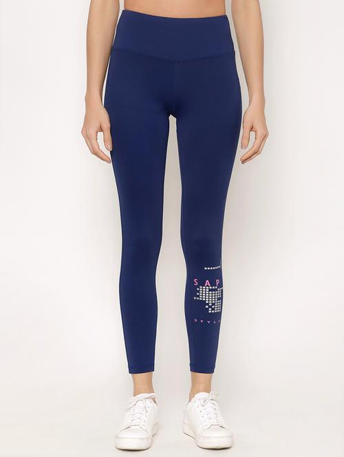 high rise sports leggings - 17488086 - Very Small Image - 1