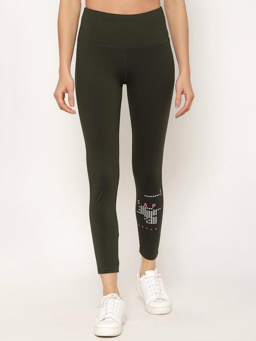 high rise sports leggings - 17488087 - Very Small Image - 1