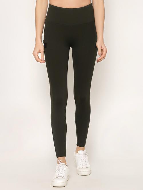 high rise sports leggings - 17488090 - Very Small Image - 1