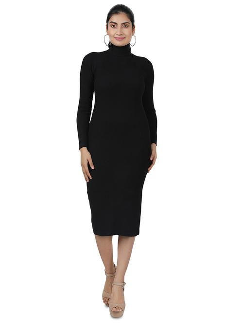 turtle neck bodycon dress - 17488122 - Very Small Image - 1
