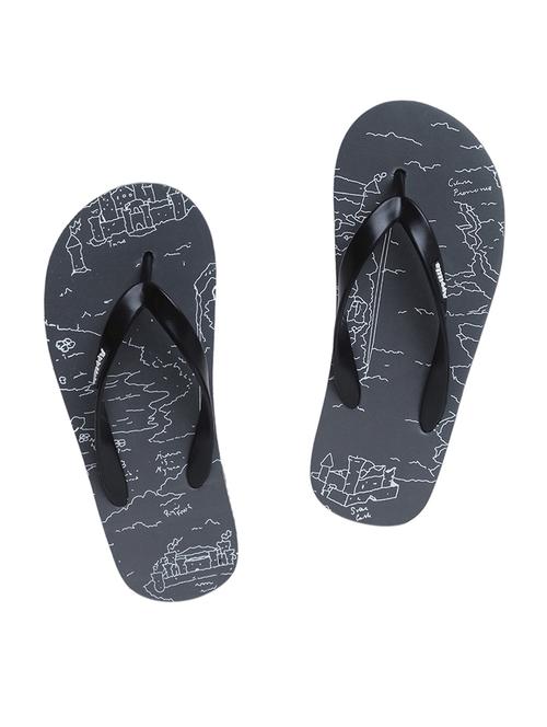 grey rubber toe separator flip flops - 17489588 - Very Small Image - 1