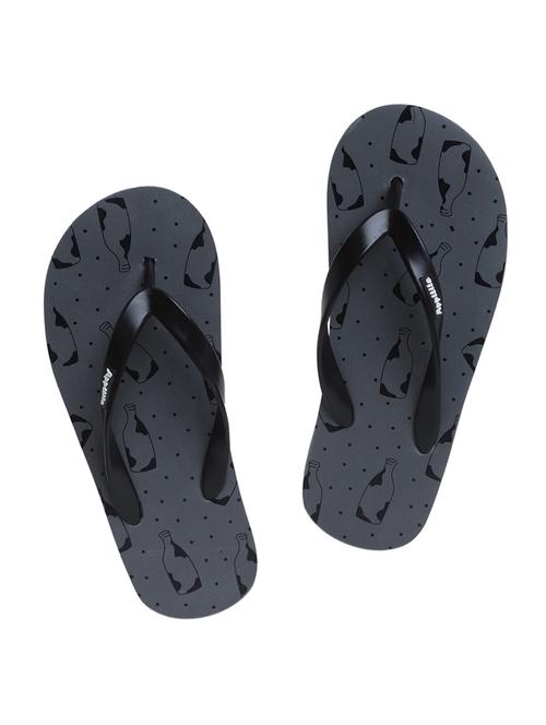 grey rubber toe separator flip flops - 17489592 - Very Small Image - 1