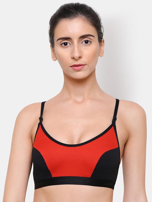 color block sports bra - 17490938 - Very Small Image - 1
