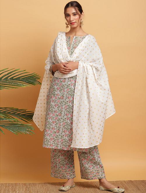 printed suit set - 17492525 - Very Small Image - 1