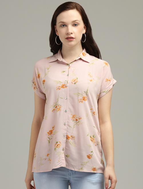floral regular shirt - 17493243 - Very Small Image - 1