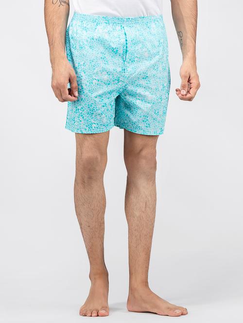 light blue printed boxer - 17496891 - Very Small Image - 1